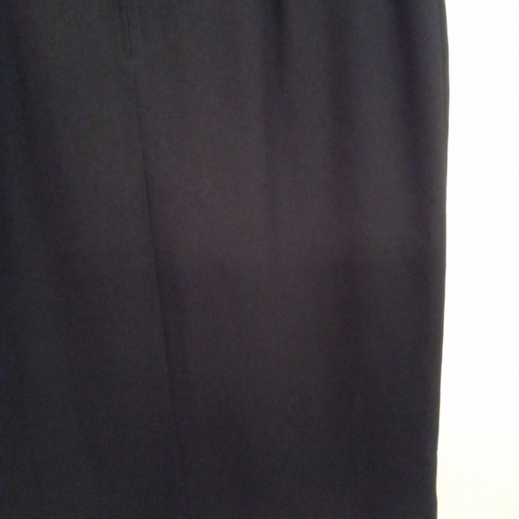 Friction Ladies Zip up Navy  Pencil Skirt - Picture 2 of 14